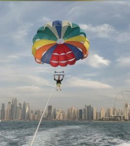 Parasailing in Dubai